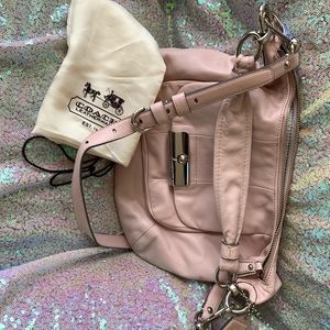 Coach blush pink bag